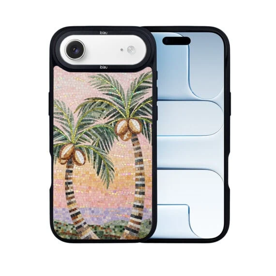 Etui do iPhone Air IBIZU DropGuard Matt z MagSafe, RIVIERA, Modern Classics, Sycylijska palma (1)