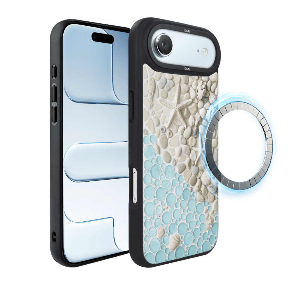 Etui do iPhone Air IBIZU DropGuard Matt z MagSafe, RIVIERA, Moderns Classics, Rajska Zatoczka (7)