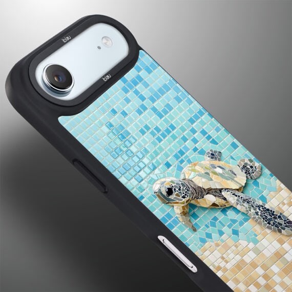 Etui do iPhone Air IBIZU DropGuard Matt z MagSafe, RIVIERA, Moderns Classics, Żółw Caretta (4)