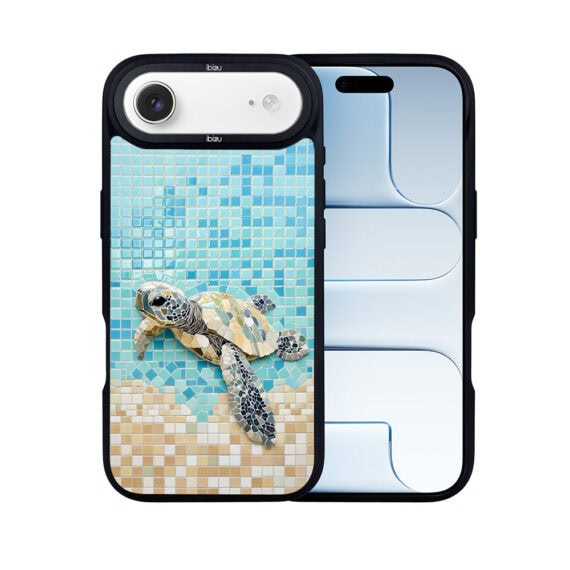 Etui do iPhone Air IBIZU DropGuard Matt z MagSafe, RIVIERA, Moderns Classics, Żółw Caretta (8)