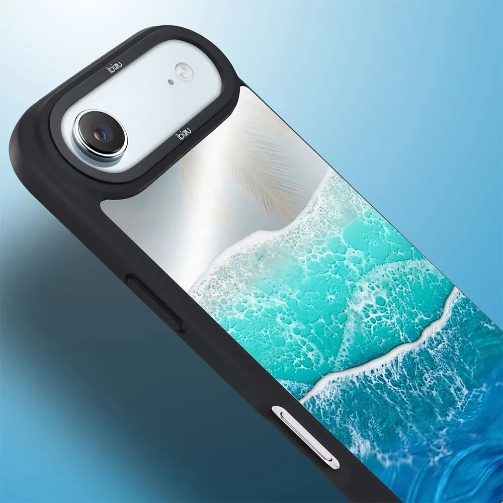 Etui do iPhone Air IBIZU DropGuard Matt z MagSafe, RIVIERA, Reflect, Szafirowy ocean (4)