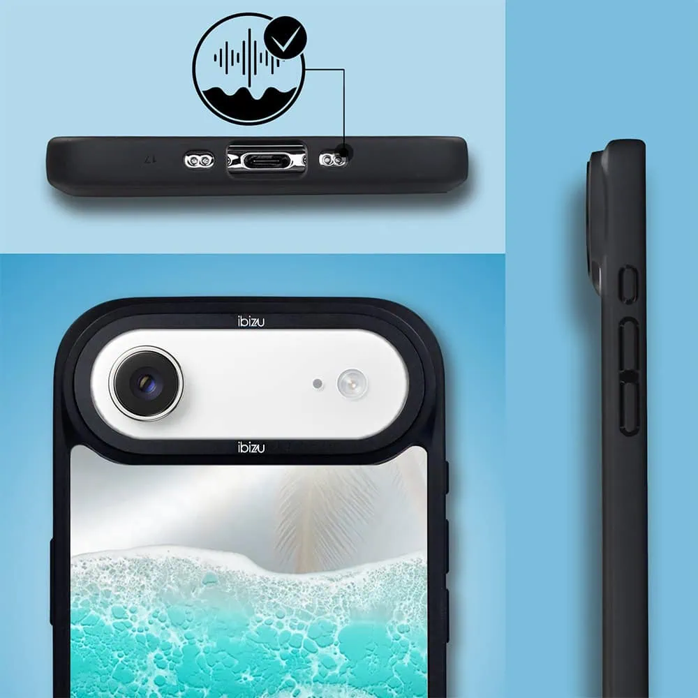 Etui do iPhone Air IBIZU DropGuard Matt z MagSafe, RIVIERA, Reflect, Szafirowy ocean (6)
