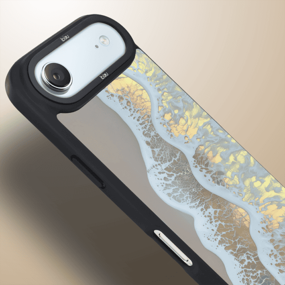 Etui do iPhone Air IBIZU DropGuard Matt z MagSafe, RIVIERA, Reflect, Złote wybrzeże (5)
