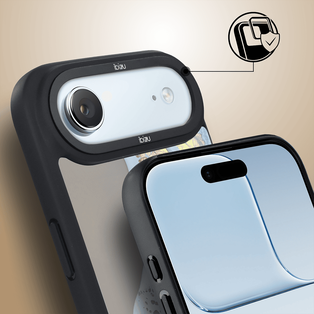 Etui do iPhone Air IBIZU DropGuard Matt z MagSafe, RIVIERA, Reflect, Złote wybrzeże (6)