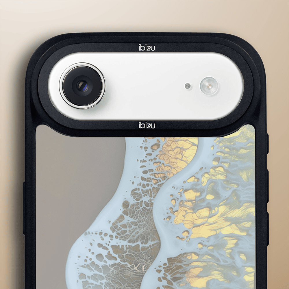 Etui do iPhone Air IBIZU DropGuard Matt z MagSafe, RIVIERA, Reflect, Złote wybrzeże (8)