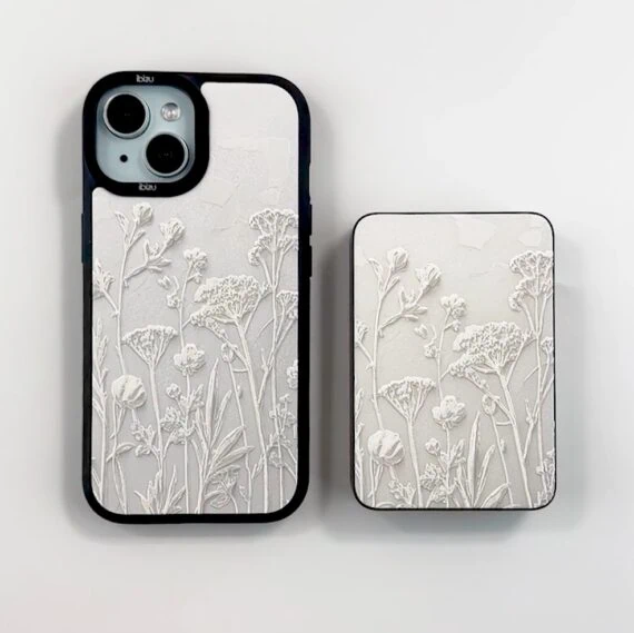 Etui i powerbank suszone kwiaty zdjęcie produktowe