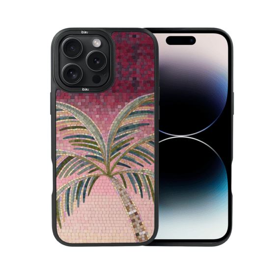 Etui do iPhone 14 Pro Max IBIZU DropGuard Matt z MagSafe, RIVIERA, Modern Classics, Kalabryjska Palma (5)