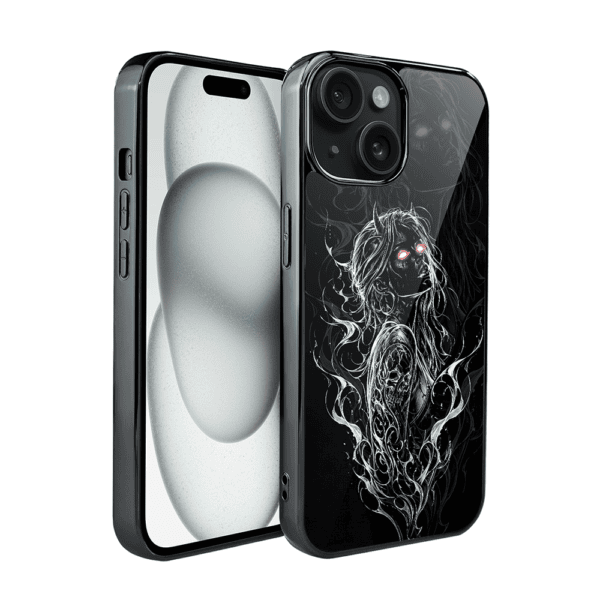 Etui do iPhone 15, Elite Glass, szklany tył, Nocturne, Lilith