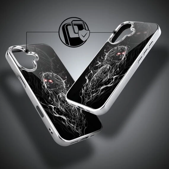 Etui do iPhone 16, Elite Glass z MagSafe, szklany tył, Nocturne, Lilith4