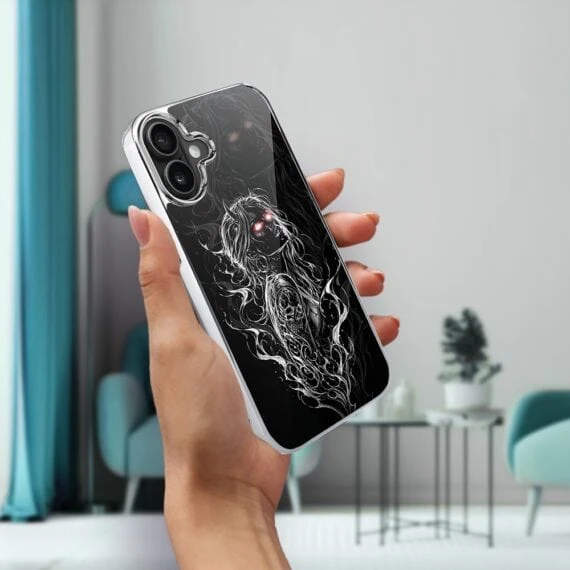 Etui do iPhone 16, Elite Glass z MagSafe, szklany tył, Nocturne, Lilith5