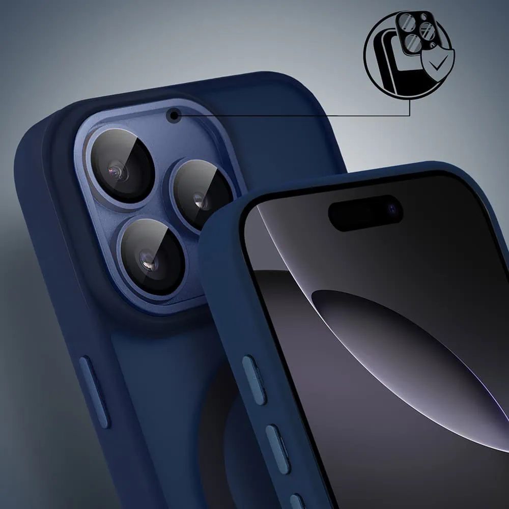 Etui do iPhone 16 Pro Color Flush z Magsafe, z osłoną aparatu, granatowy (2)