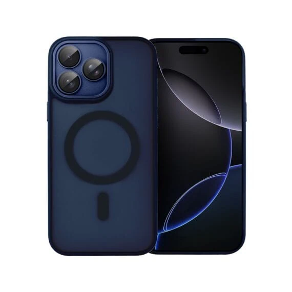 Etui do iPhone 16 Pro Color Flush z Magsafe, z osłoną aparatu, granatowy (5)