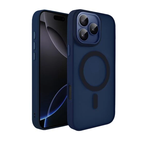 Etui do iPhone 16 Pro Color Flush z Magsafe, z osłoną aparatu, granatowy (7)