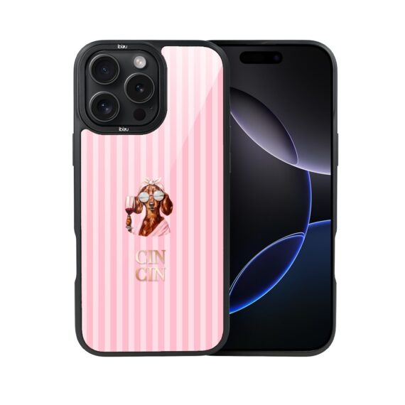 Etui do iPhone 16 Pro IBIZU DropGuard Matt z MagSafe, Bella Fantasia, Cin Cin Bella (1)