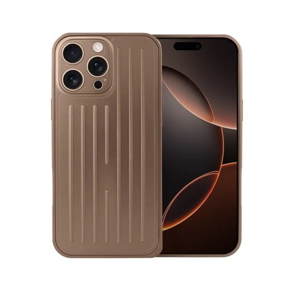 Etui do iPhone 16 Pro Max Metal Supreme, metalowa ramka i tył, pustynne (10)