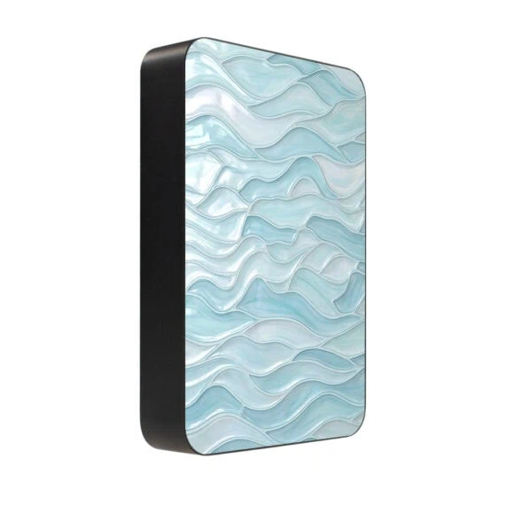 Powerbank IBIZU MagPower 10k do iPhone z MagSafe, solidny, aluminiowy, 10 000 mAh, Błękitne Fale (6)