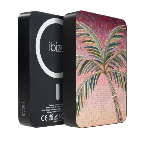 Powerbank IBIZU MagPower 10k do iPhone z MagSafe, solidny, aluminiowy, 10 000 mAh, Kalabryjska Palma (2)