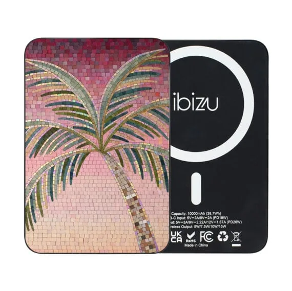 Powerbank IBIZU MagPower 10k do iPhone z MagSafe, solidny, aluminiowy, 10 000 mAh, Kalabryjska Palma (3)