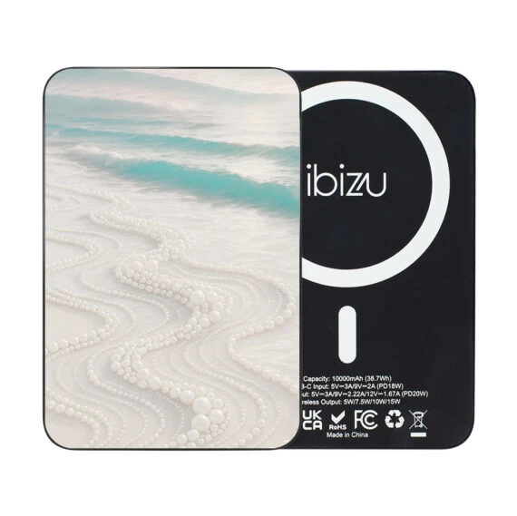 Powerbank IBIZU MagPower 10k do iPhone z MagSafe, solidny, aluminiowy, 10 000 mAh, Koralowa Plaża (2)