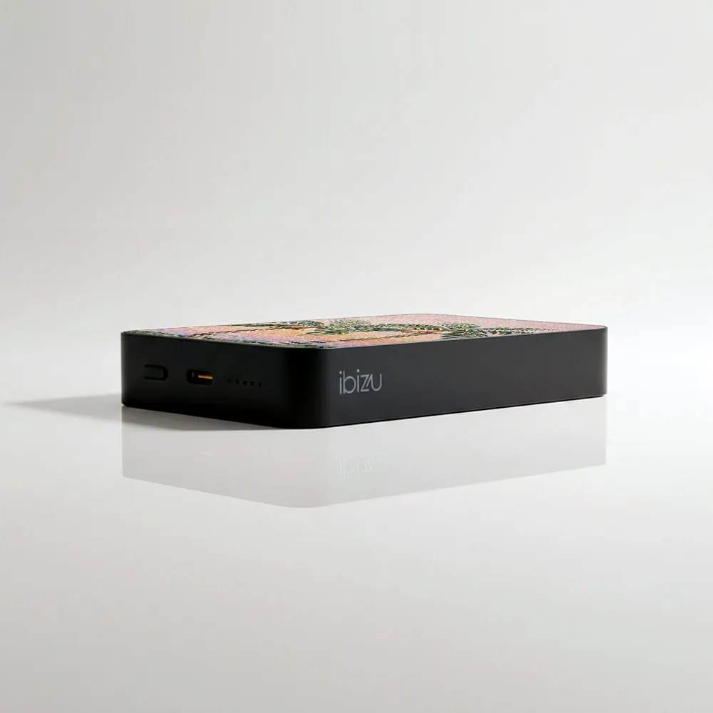 Powerbank IBIZU MagPower 10k do iPhone z MagSafe, solidny, aluminiowy, 10 000 mAh, Sycylijska Palma (6)
