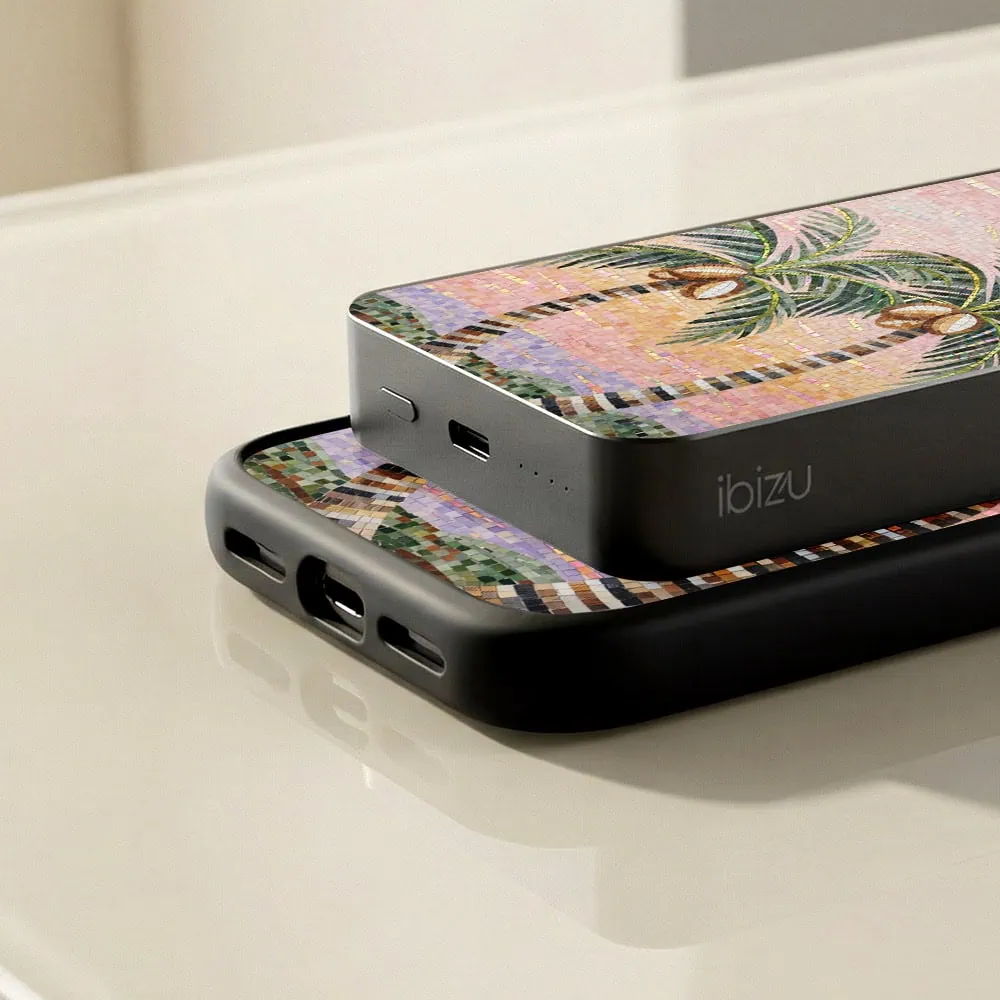 Powerbank IBIZU MagPower 10k do iPhone z MagSafe, solidny, aluminiowy, 10 000 mAh, Sycylijska Palma (8)