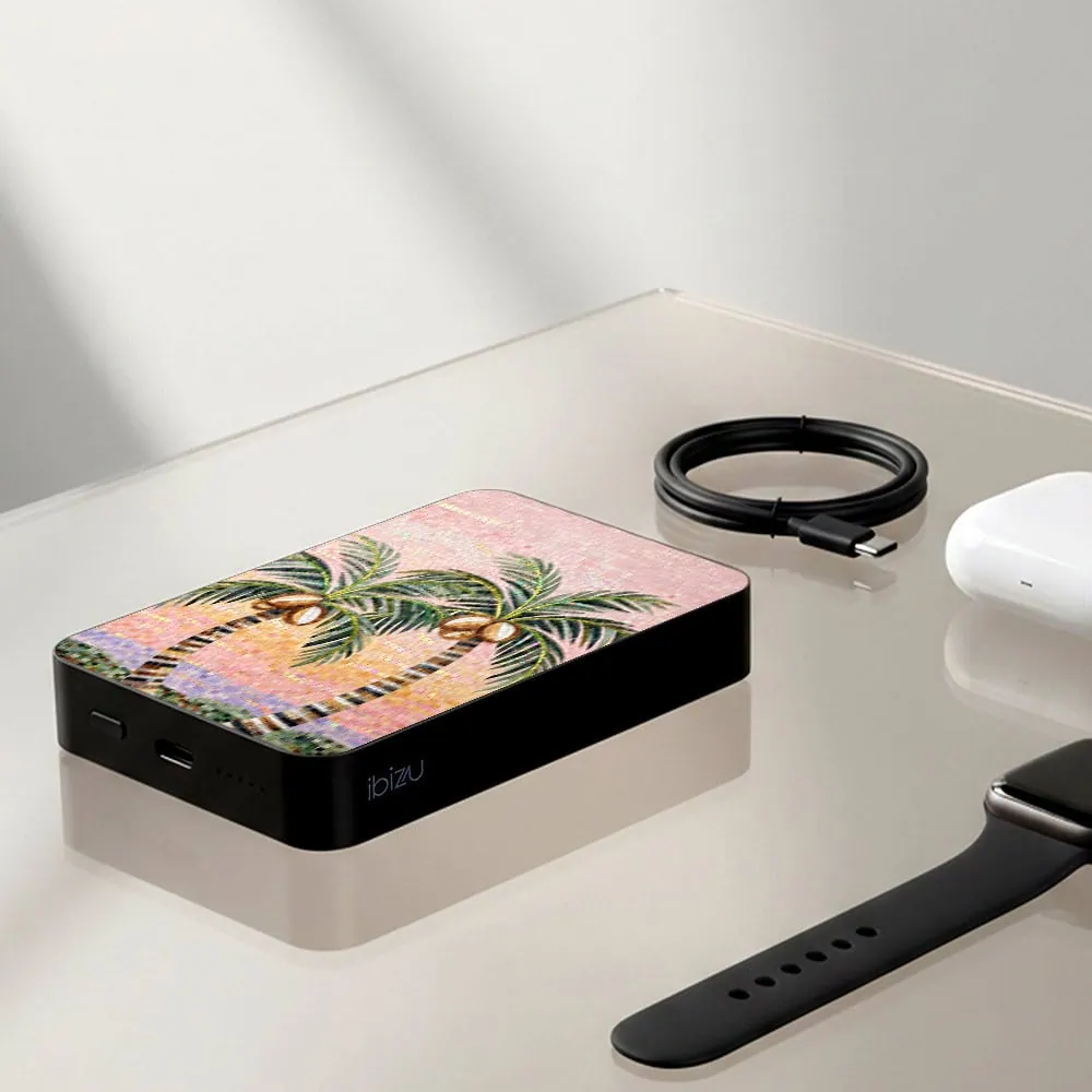 Powerbank IBIZU MagPower 10k do iPhone z MagSafe, solidny, aluminiowy, 10 000 mAh, Sycylijska Palma (9)