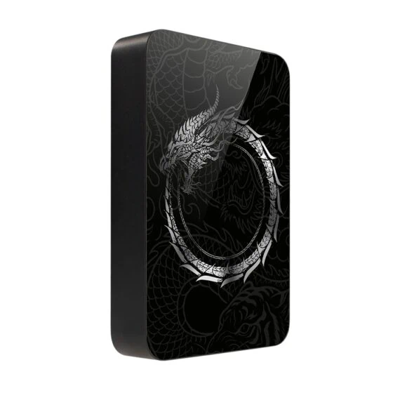 Powerbank IBIZU MagPower 10k do iPhone z MagSafe, solidny, aluminiowy, 10 000 mAh, Uroboros - smoczy krąg (1)