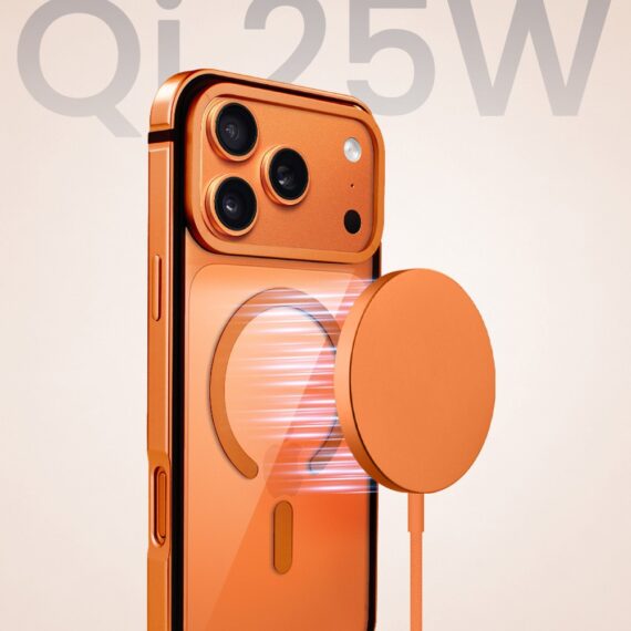 Perfect Match do iPhone 17 Pro Max - zestaw IBIZU Elite Skin + akcesoria, pomarańczowy (3)