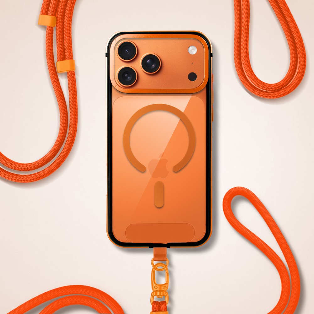 Perfect Match do iPhone 17 Pro Max - zestaw IBIZU Elite Skin + akcesoria, pomarańczowy (7)
