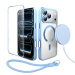 Perfect Match do iPhone 17 Pro - zestaw MagSafe Luxury Titanium Finish + akcesoria, niebieski (2)