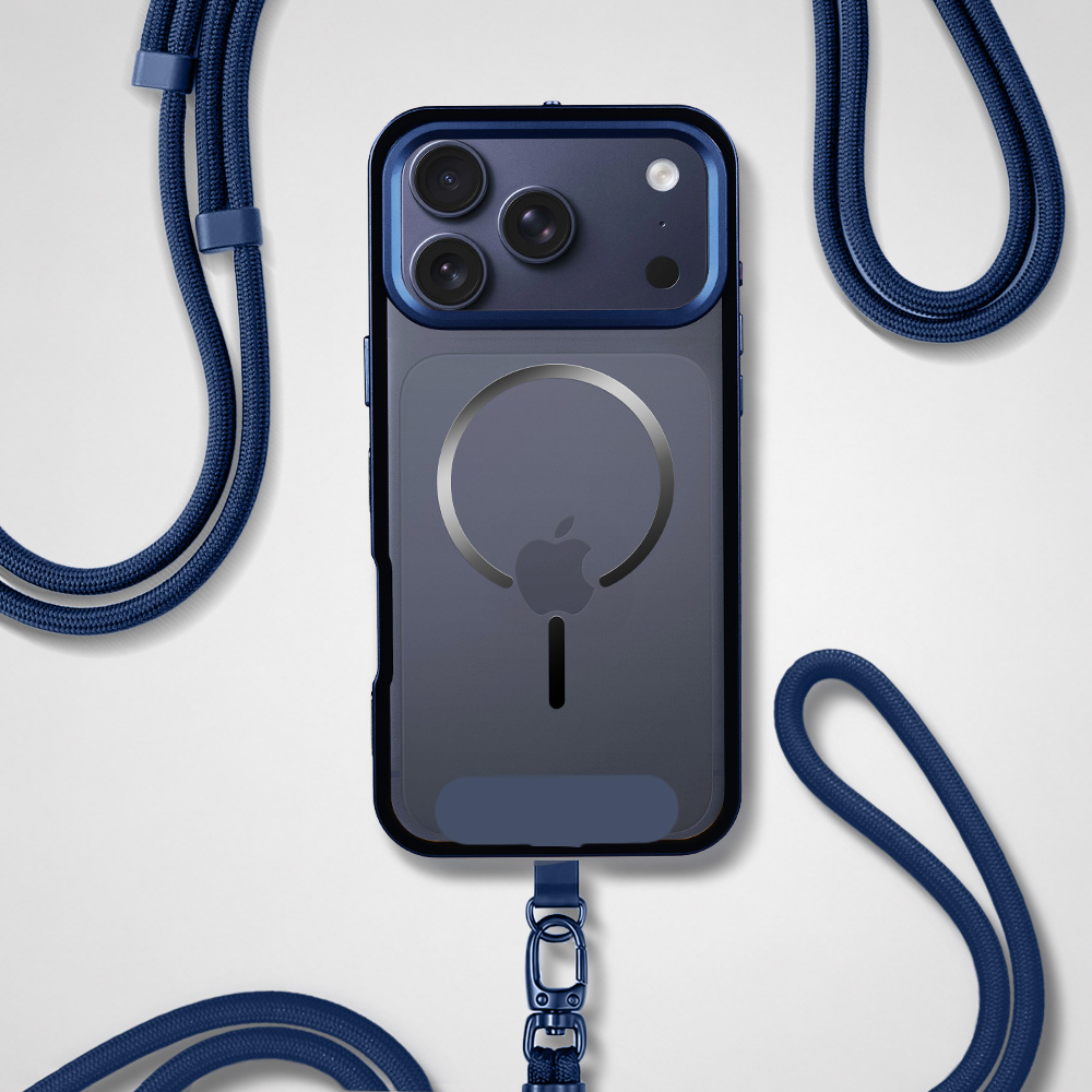 Perfect Match do iPhone 17 Pro - zestaw Metal Defender + akcesoria, granatowy (7)
