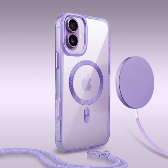 Perfect Match do iPhone 17 - zestaw Super Hybrid + akcesoria, fioletowy5