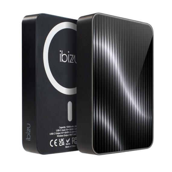 Powerbank IBIZU MagPower 10k do iPhone z MagSafe, solidny, aluminiowy, 10 000 mAh, Metaliczne Inferno (9)
