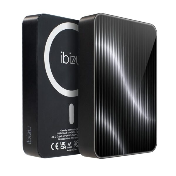 Powerbank IBIZU MagPower 10k do iPhone z MagSafe, solidny, aluminiowy, 10 000 mAh, Metaliczne Inferno (9)