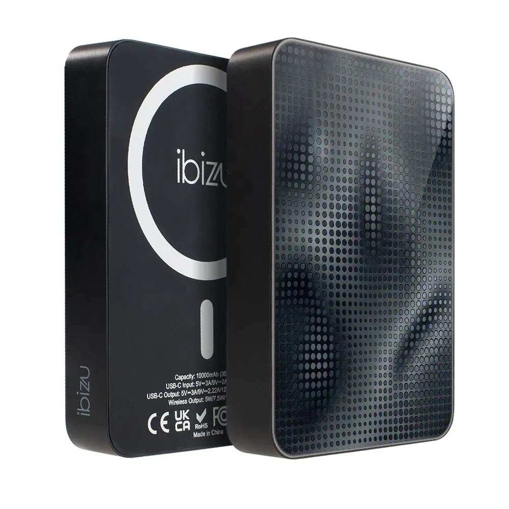 Powerbank IBIZU MagPower 10k do iPhone z MagSafe, solidny, aluminiowy, 10 000 mAh, Pixel Mist