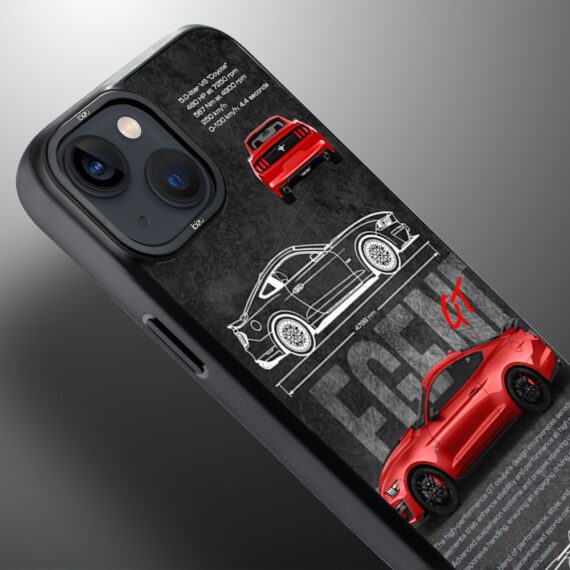 Etui do iPhone 14 Plus IBIZU DropGuard Matt z MagSafe, TechDrive, GT V8 “Coyote”, nowe (7)