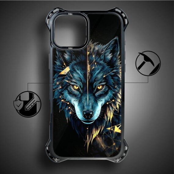 Etui do iPhone 14 Plus IBIZU DropGuard Ultra z MagSafe, Wilki, Wilk mocy (7)
