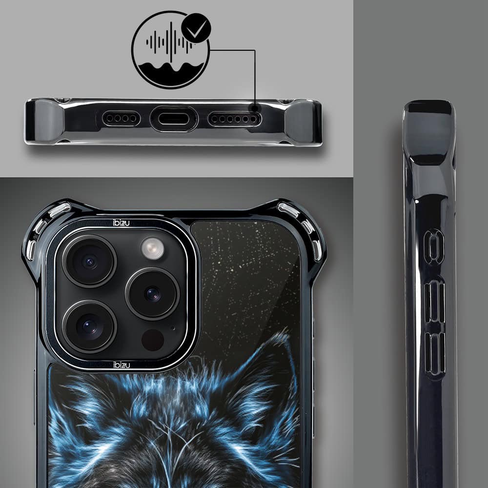 Etui do iPhone 14 Pro Max IBIZU DropGuard Ultra z MagSafe, Wilki, Lodowy wilk (8)