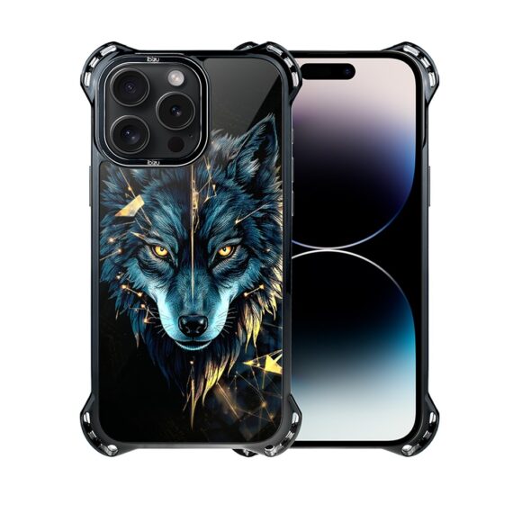 Etui do iPhone 14 Pro Max IBIZU DropGuard Ultra z MagSafe, Wilki, Wilk mocy (7)