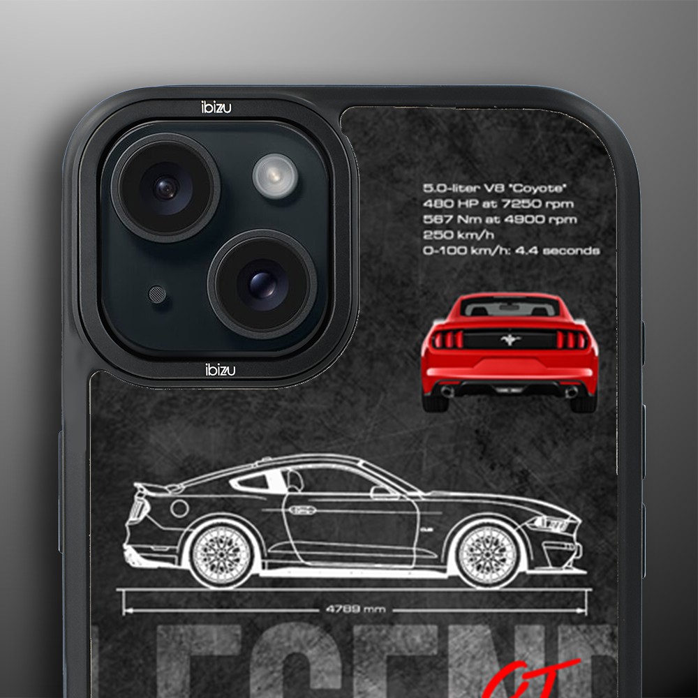 Etui do iPhone 15 Plus IBIZU DropGuard Matt z MagSafe, TechDrive, GT V8 “Coyote”, nowe (3)