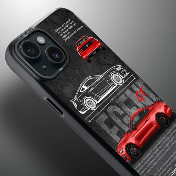 Etui do iPhone 15 Plus IBIZU DropGuard Matt z MagSafe, TechDrive, GT V8 “Coyote”, nowe (8)
