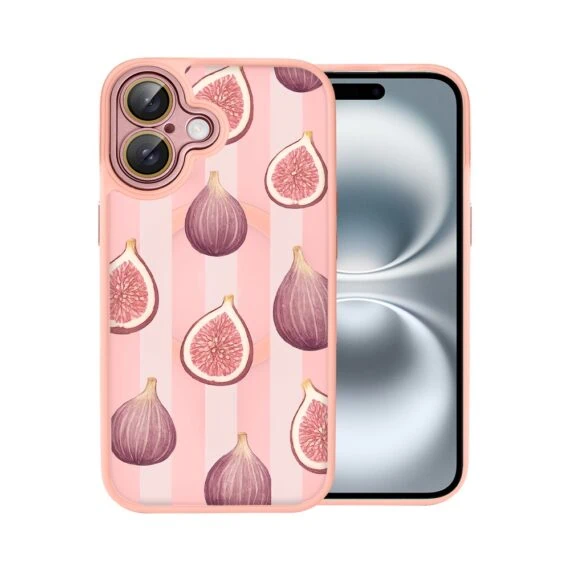 Etui do iPhone 16 Plus Color Flush z MagSafe, z osłoną aparatu, figowa rozkosz, różowe (2)