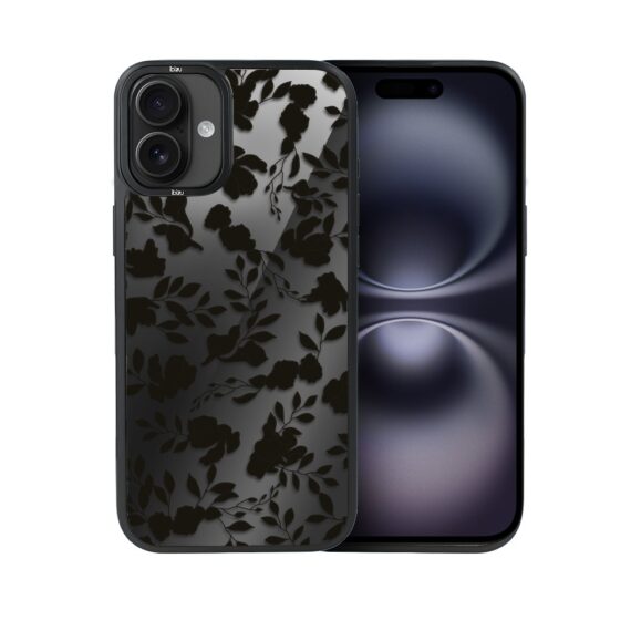 Etui do iPhone 16 Plus IBIZU DropGuard Matt z MagSafe, Midnight, Sen róż (7)