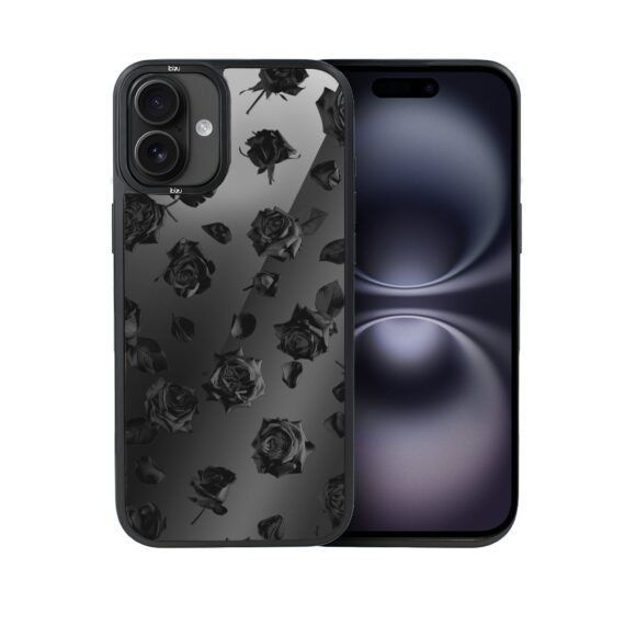 Etui do iPhone 16 Plus IBIZU DropGuard Matt z MagSafe, Midnight, Sen róż, poprawne (3)