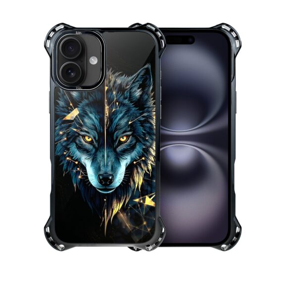Etui do iPhone 16 Plus IBIZU DropGuard Ultra z MagSafe, Wilki, Wilk mocy (7)