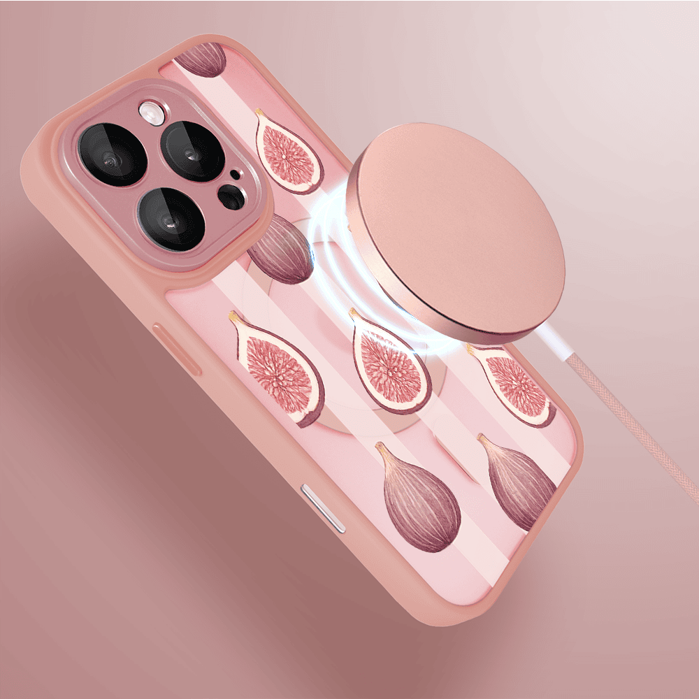 Etui do iPhone 16 Pro Max Color Flush z MagSafe, z osłoną aparatu, figowa rozkosz, różowe (1)