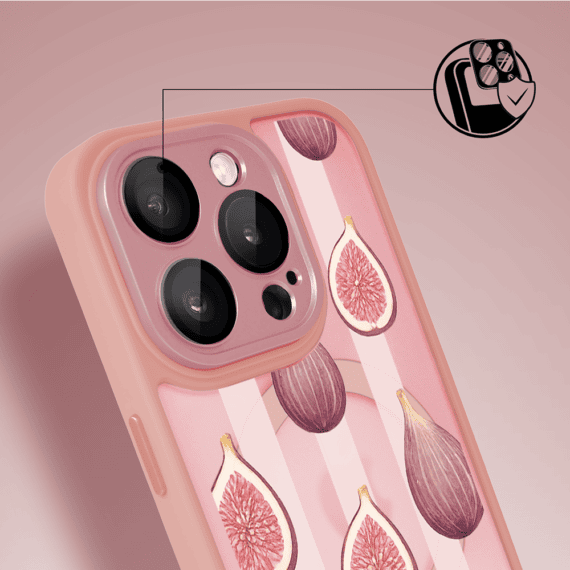 Etui do iPhone 16 Pro Max Color Flush z MagSafe, z osłoną aparatu, figowa rozkosz, różowe (3)