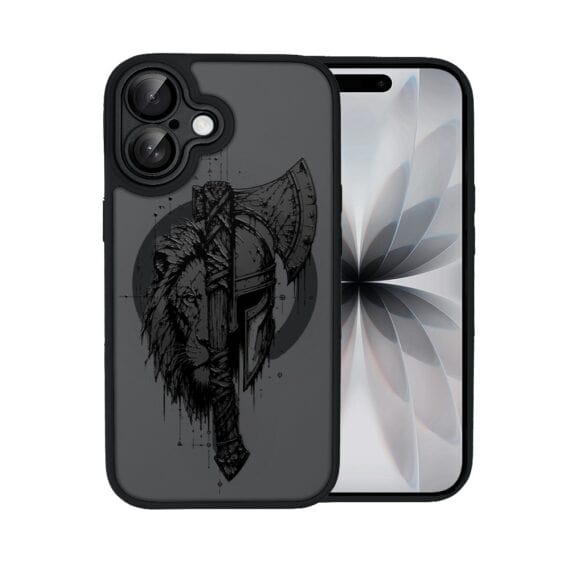 Etui do iPhone 17 Color Flush z MagSafe, z osłoną aparatu, dusza wojownika, czarne (5)