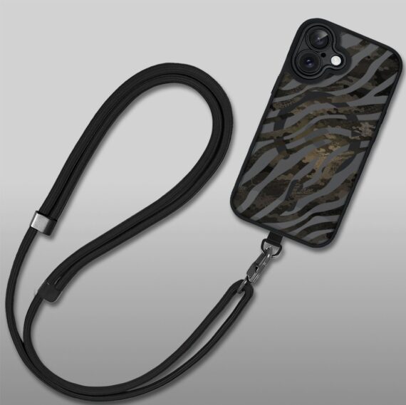 Etui do iPhone 17 Color Flush z MagSafe, z osłoną aparatu, miejski kamuflaż, czarne (8)
