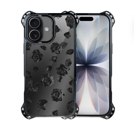 Etui do iPhone 17 IBIZU DropGuard Ultra z MagSafe, Midnight, Sen róż, poprawne (4)